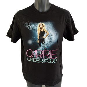 Women’s Carrie Underwood The Blown Away‎ Tour T-Shirt Sz M Black